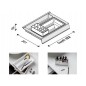 NOS Organizator sertar tip VM,adancime 350mm,gri orion